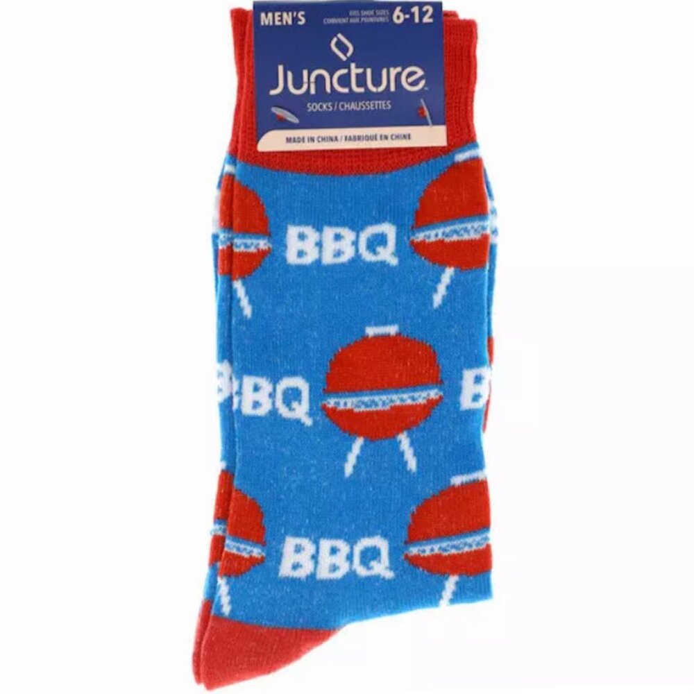 Mens Fun BBQ Grill Socks